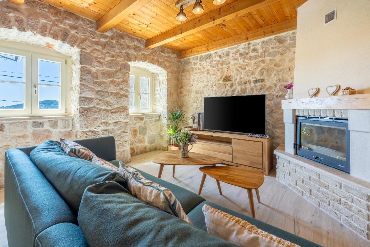 Grižane Stone Villa Mavric מראה חיצוני תמונה